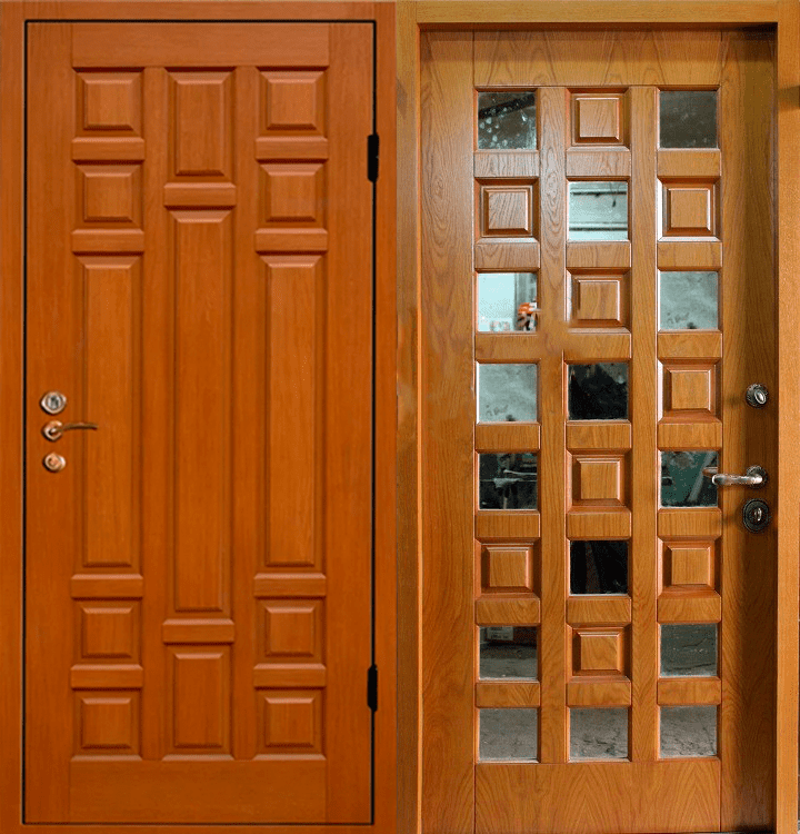 Заказать входная дверь с зеркалами ST-903