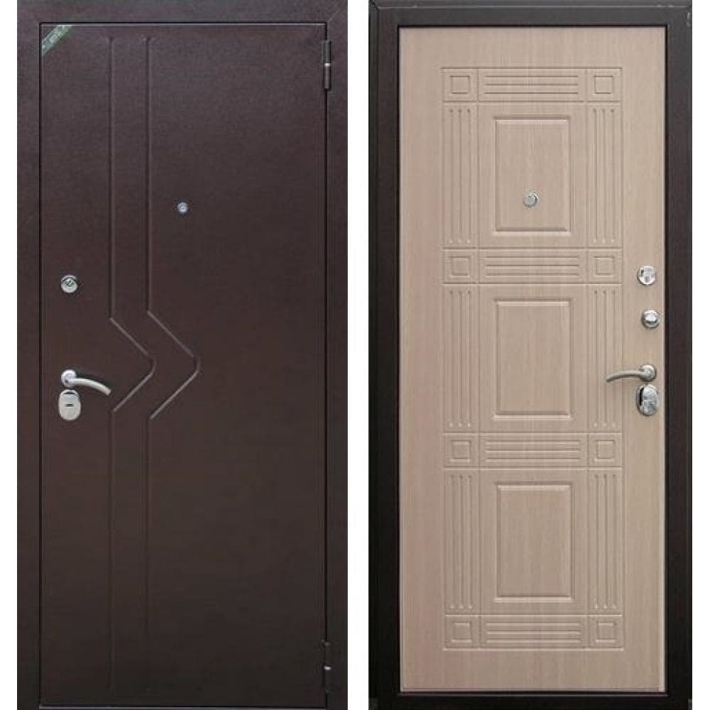 Заказать входная трехконтурная дверь в частный дом ST-928
