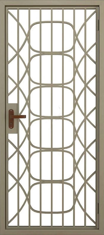 Заказать решетчатая железная дверь в офис ST-933