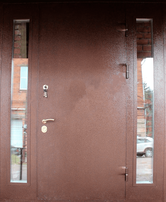 Заказать ST-610 Стальная дверь порошковое напыление ПВХ МДФ