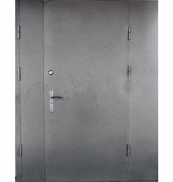 Заказать ST-491  тамбурная дверь, порошковое напыление + ПВХ